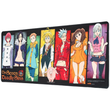 The Seven Deadly Sins XXL Anime Mouse Pad & Keyboard Mat | Happy Piranha