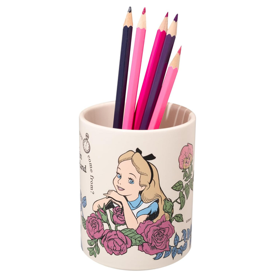 Disney Alice in Wonderland Pen Holder / Stationary Pot (Front) | Happy Piranha