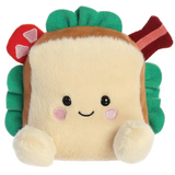 Barry the BLT - Palm Pal Bacon Sandwich Plushie Soft Toy (Front) | Happy Piranha