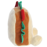 Barry the BLT - Palm Pal Bacon Sandwich Plushie Soft Toy (Side) | Happy Piranha