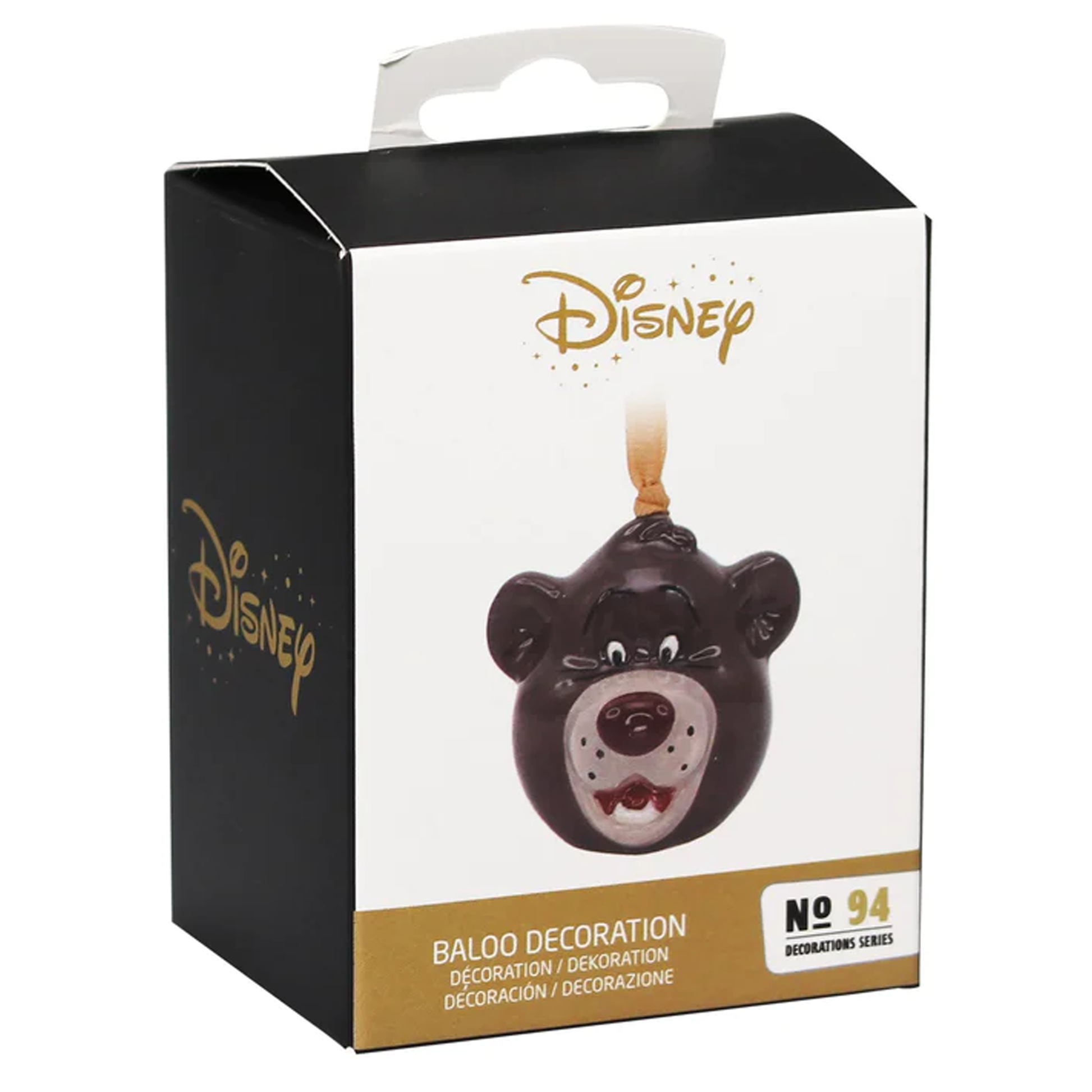 Jungle Book Baloo the Bear Bauble Hanging Decoration in Box | Happy Piranha