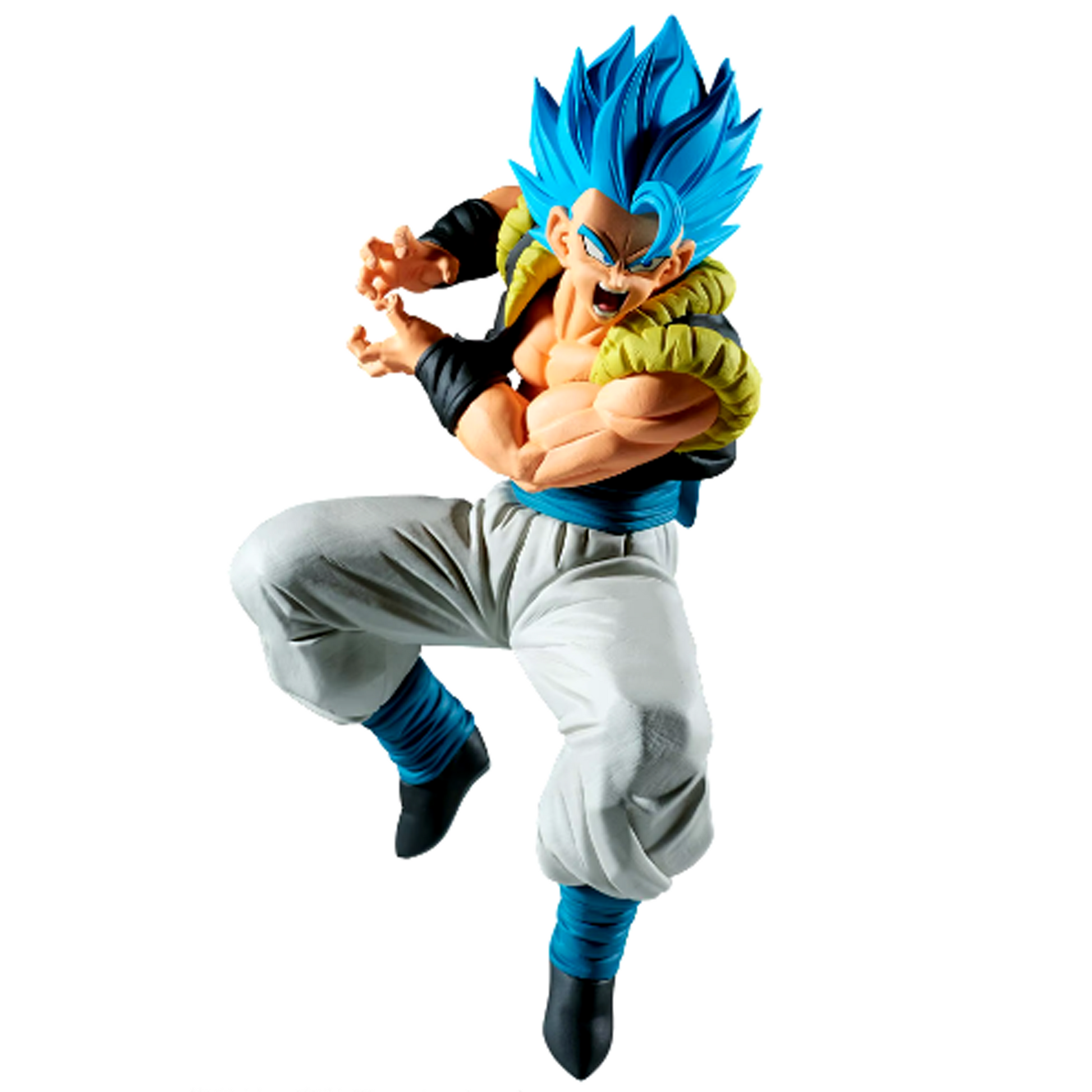 Match Makers Dragon Ball Z Super Saiyan God Gogeta Banpresto Figure (Side) | Happy Piranha