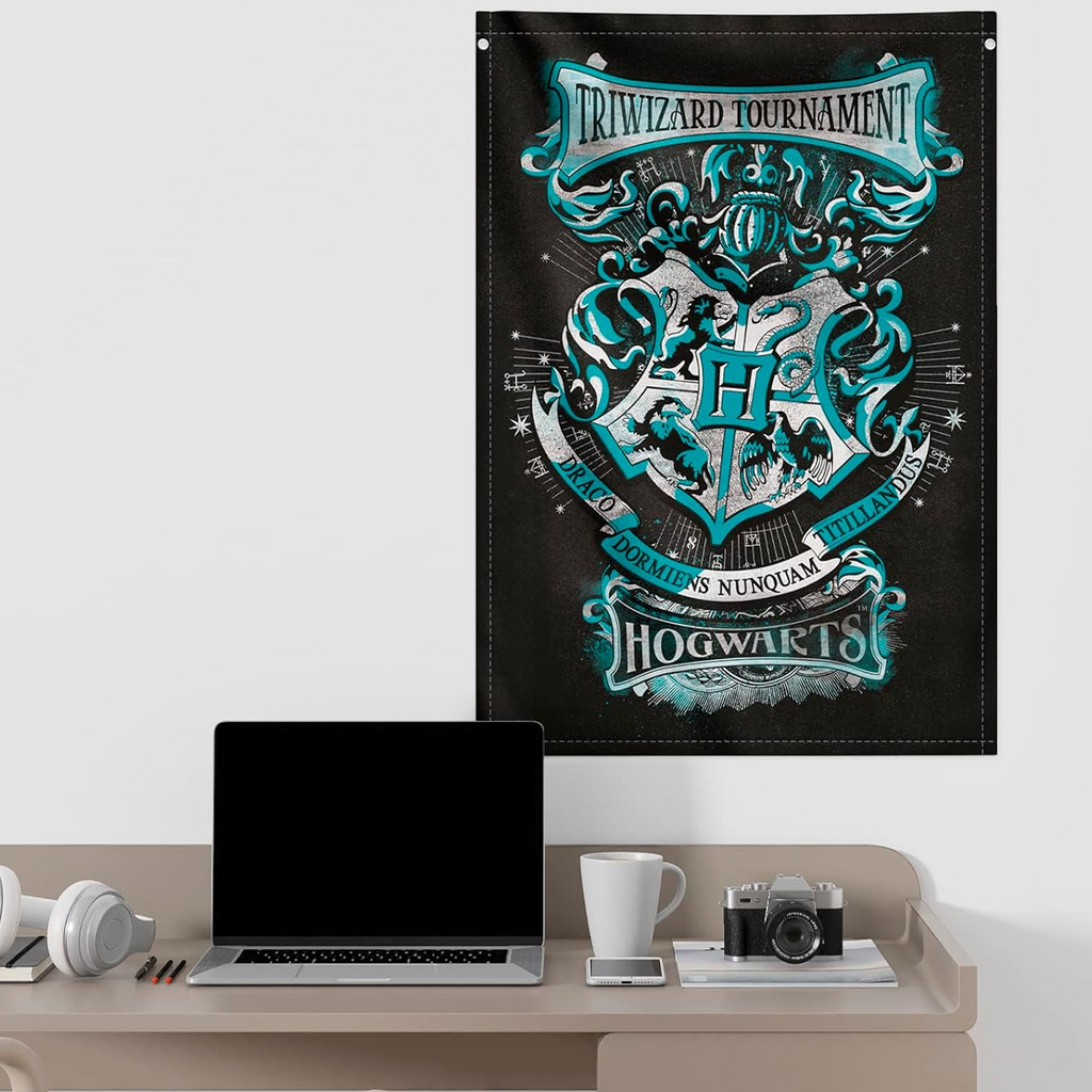 Harry Potter Triwizard Tournament Flag & Wall Scroll | Happy Piranha