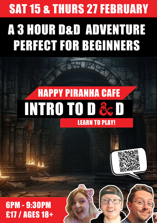 An Introduction to Dungeons & Dragons - D&D One Shot | Piranha Cafe