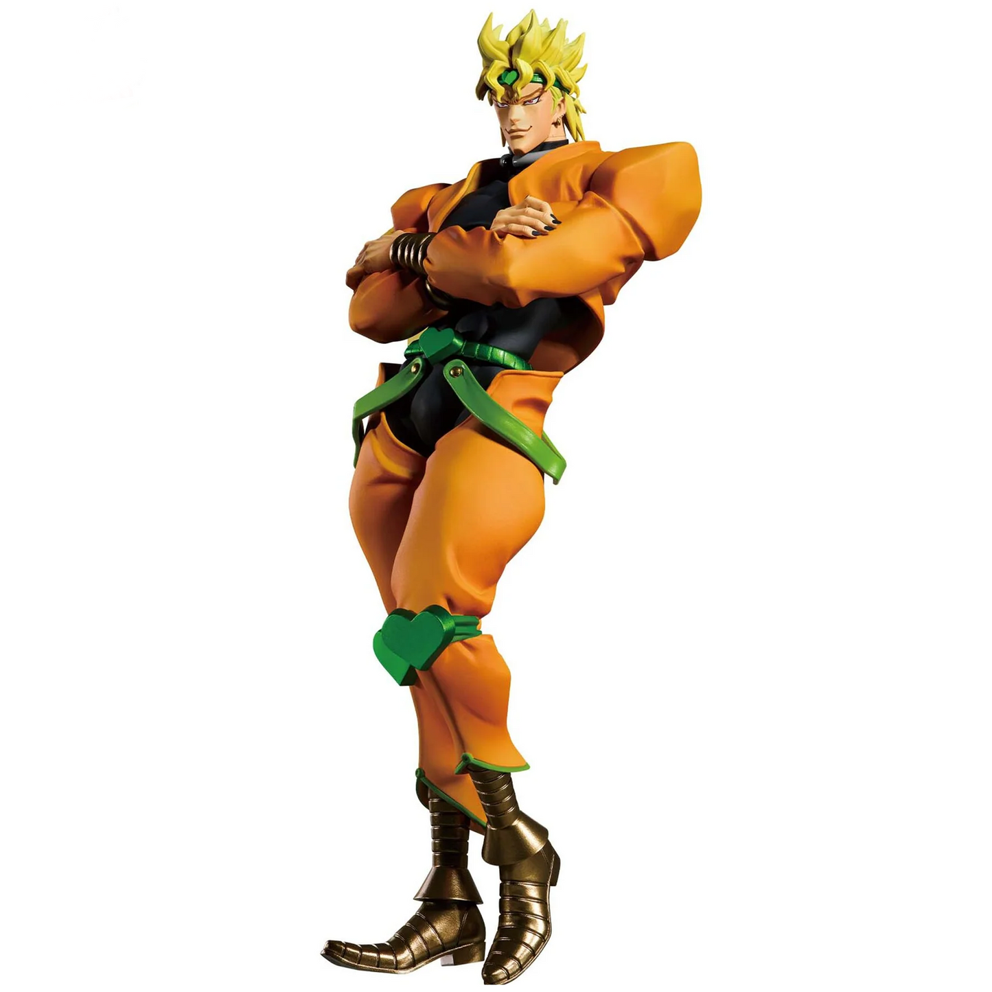 JoJo's Bizarre Adventure Stardust Crusaders Dio Brando Mometria Figure (Side View) on a White Background | Happy Piranha