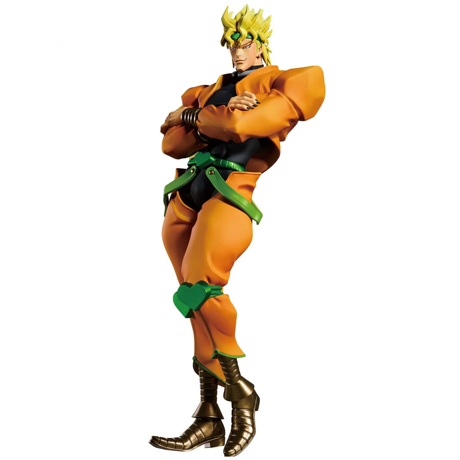 JoJo's Bizarre Adventure Stardust Crusaders Dio Brando Mometria Figure (Side View) on a White Background | Happy Piranha