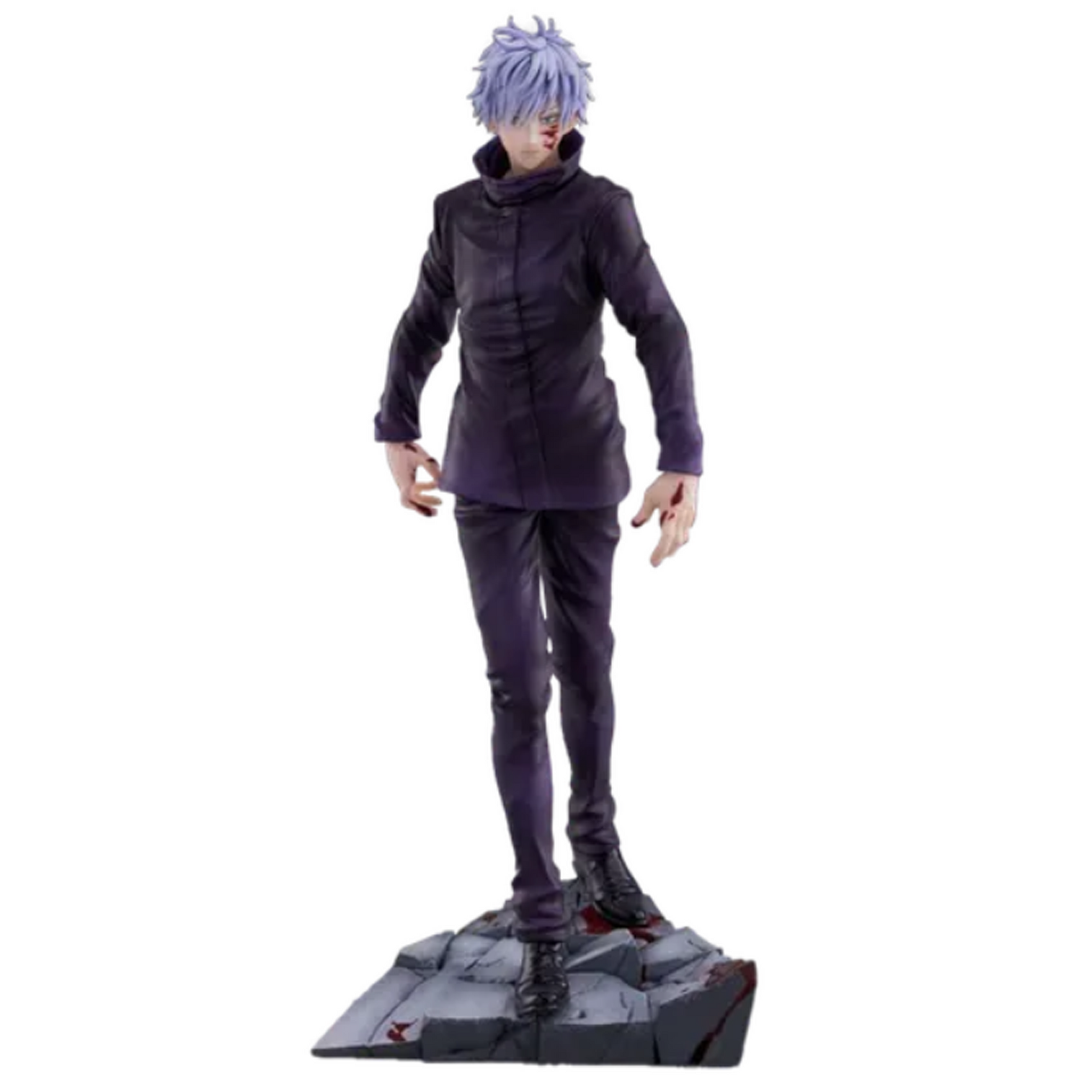 Jujutsu Kaisen - Goto Satoru Ousatsu Luminista Figure on a White Background | Happy Piranha