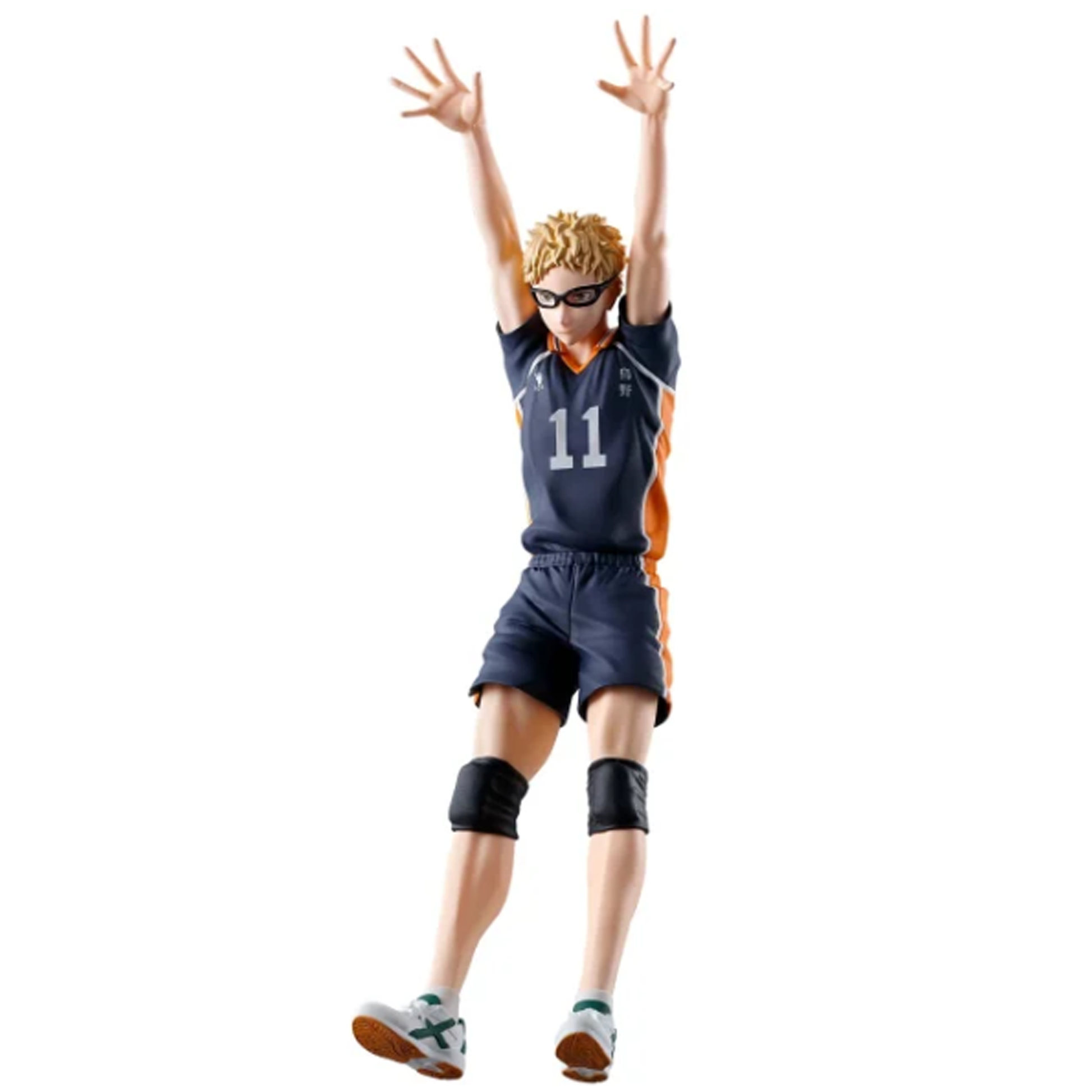 Haikyu! Kei Tsukishima Vibration Stars Haikyuu Posing Figure (Front) | Happy Piranha