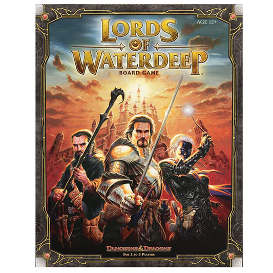 Lords of Waterdeep Board Game (Front) | Happy Piranha