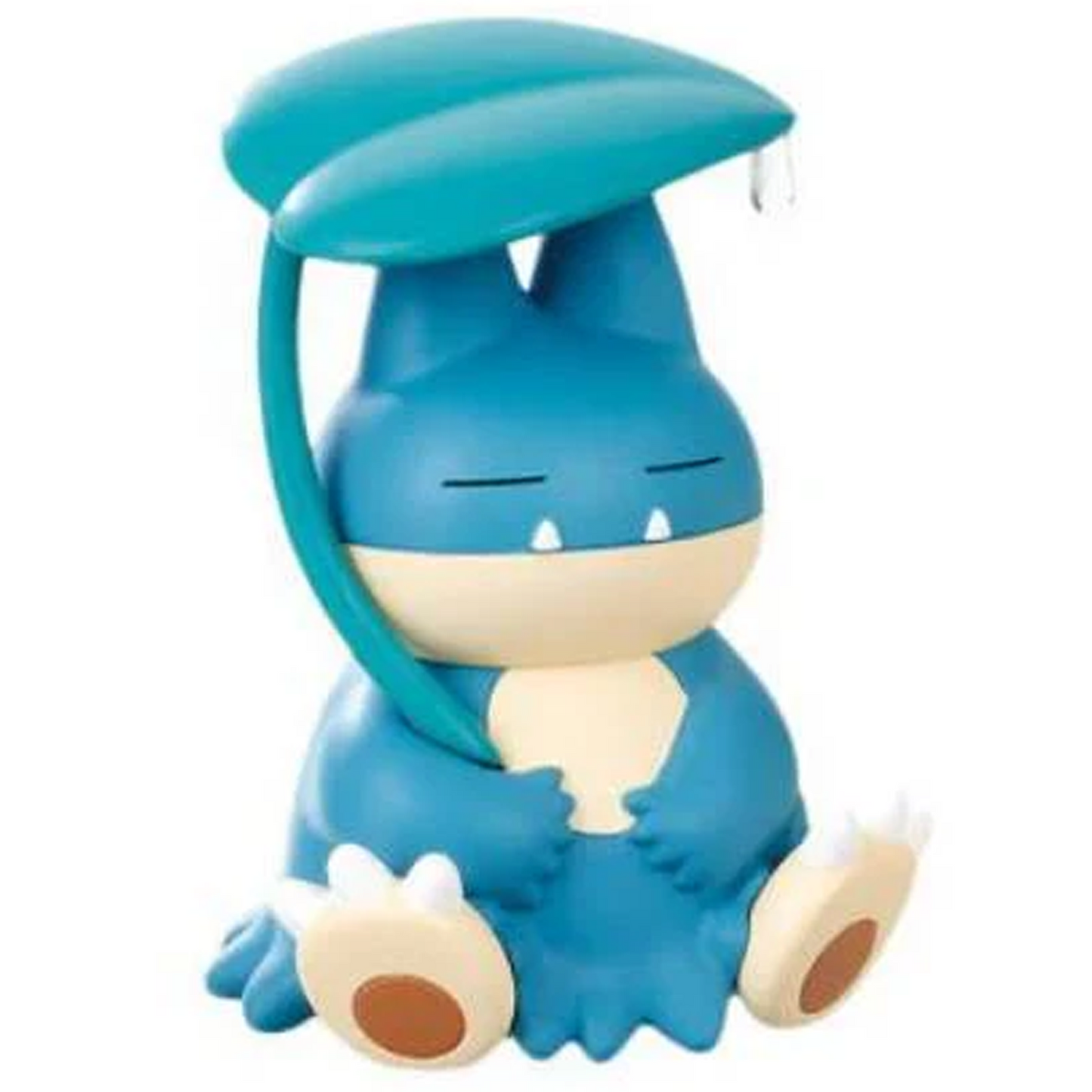 Pokémon Shitoshito Amayadori 'Rain Shelter' Gachapon (Gashapon) Capsule Toy (Munchlax) on a White Background | Happy Piranha