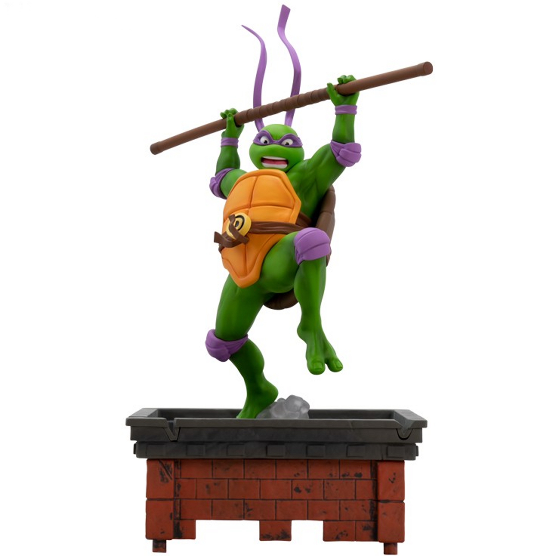 Teenage Mutant Ninja Turtles - Donatello 1:10 Scale TMNT Figure (Front) | Happy Piranha