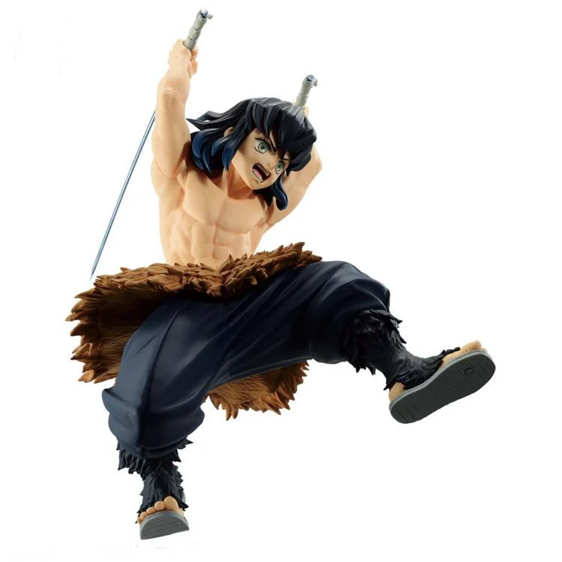 Demon Slayer Vibration Stars - Inosuke Hashibira Banpresto Figure (Side) | Happy Piranha