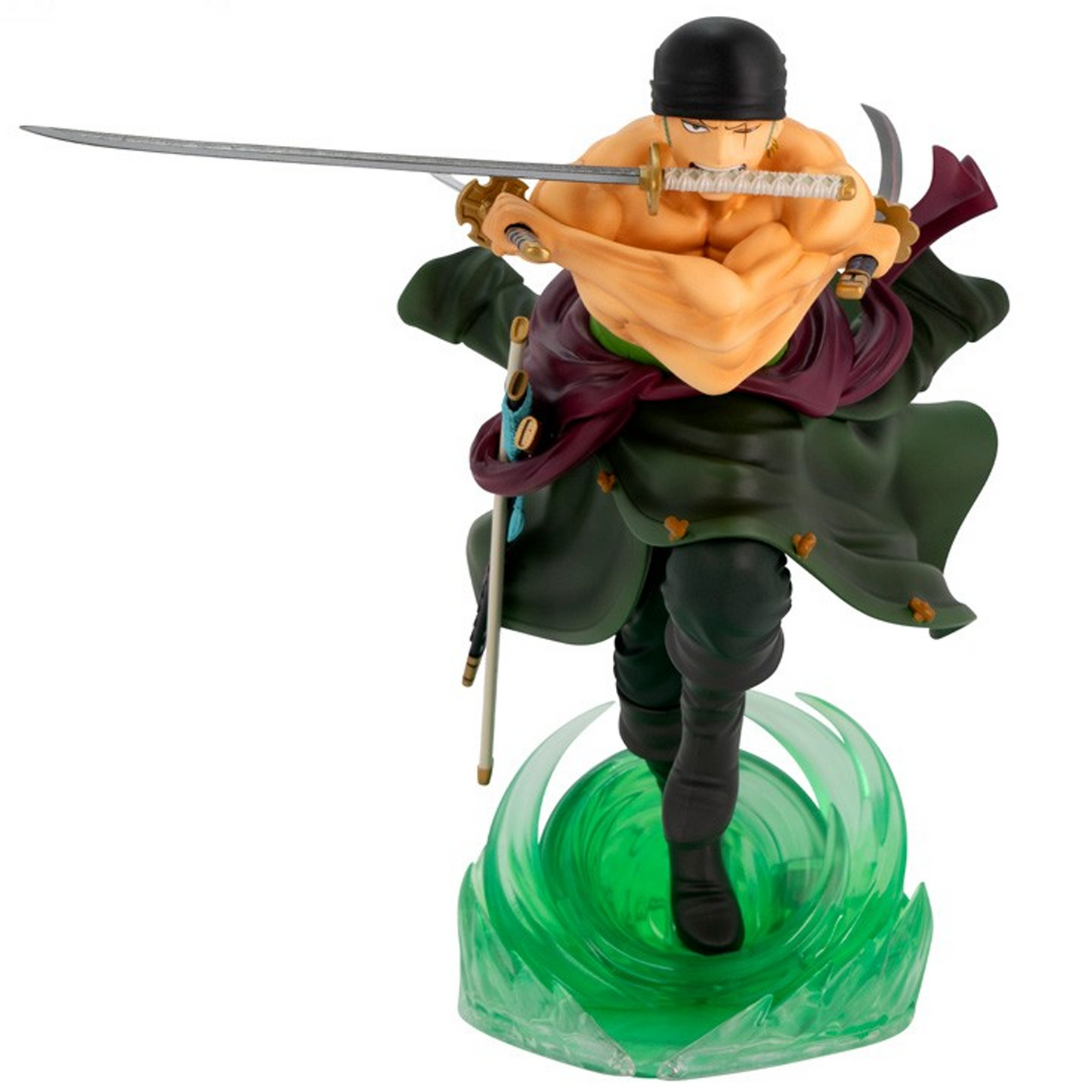 One Piece: Zoro 1:10 Scale Action Figure (Front) | Happy Piranha