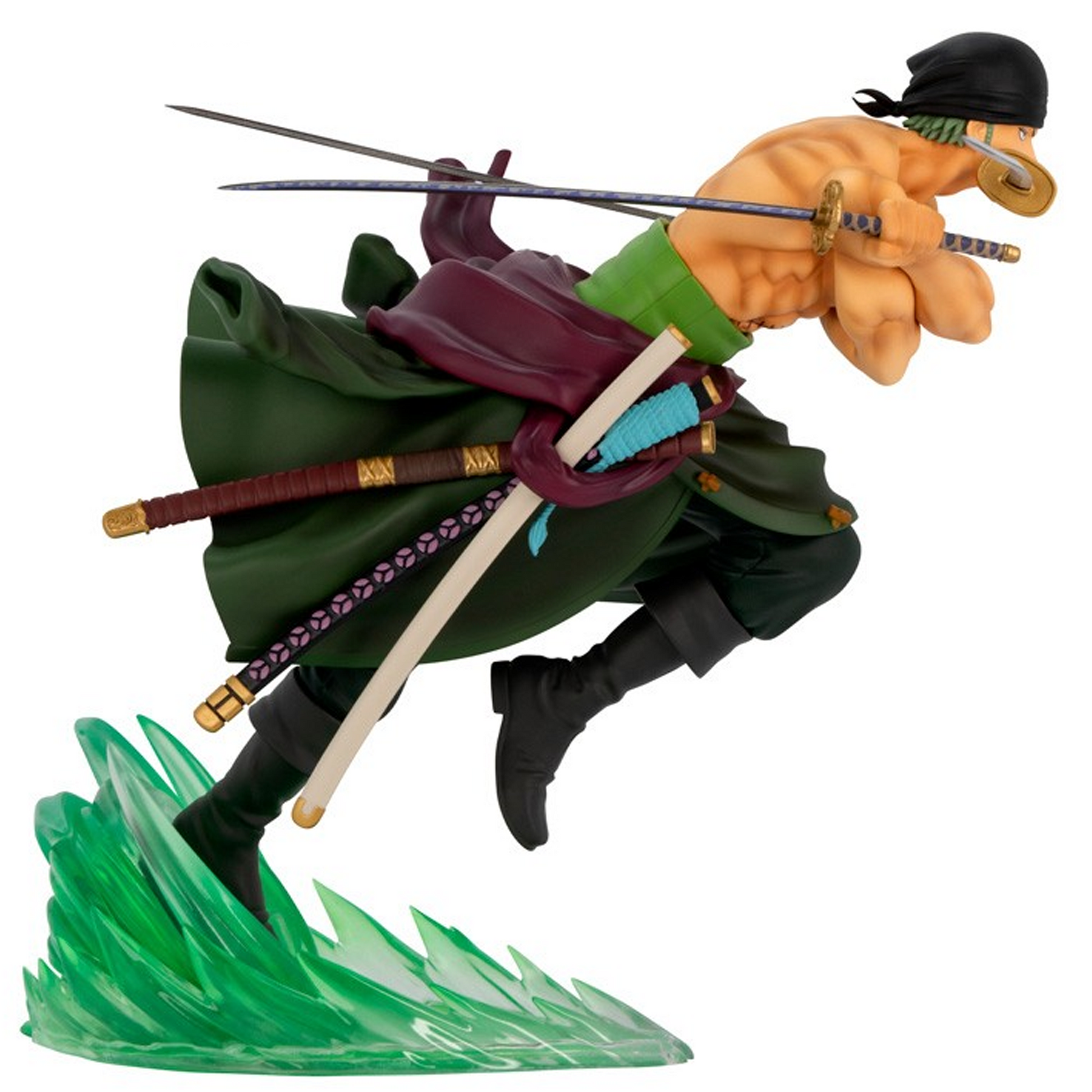 One Piece: Zoro 1:10 Scale Action Figure (Right Side) | Happy Piranha