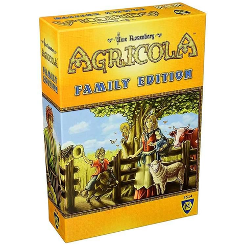 Agricola Family Edition Board Game (Boxed) | Happy Piranha