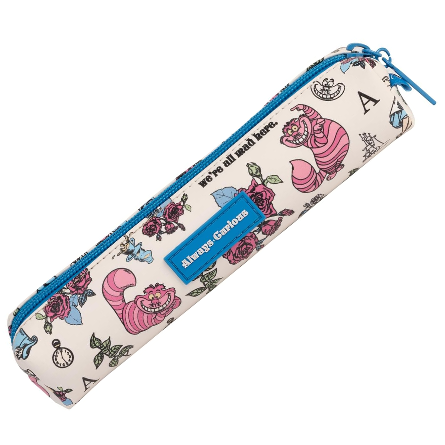 Disney Alice in Wonderland Mini Pen & Pencil Case (Back) | Happy Piranha