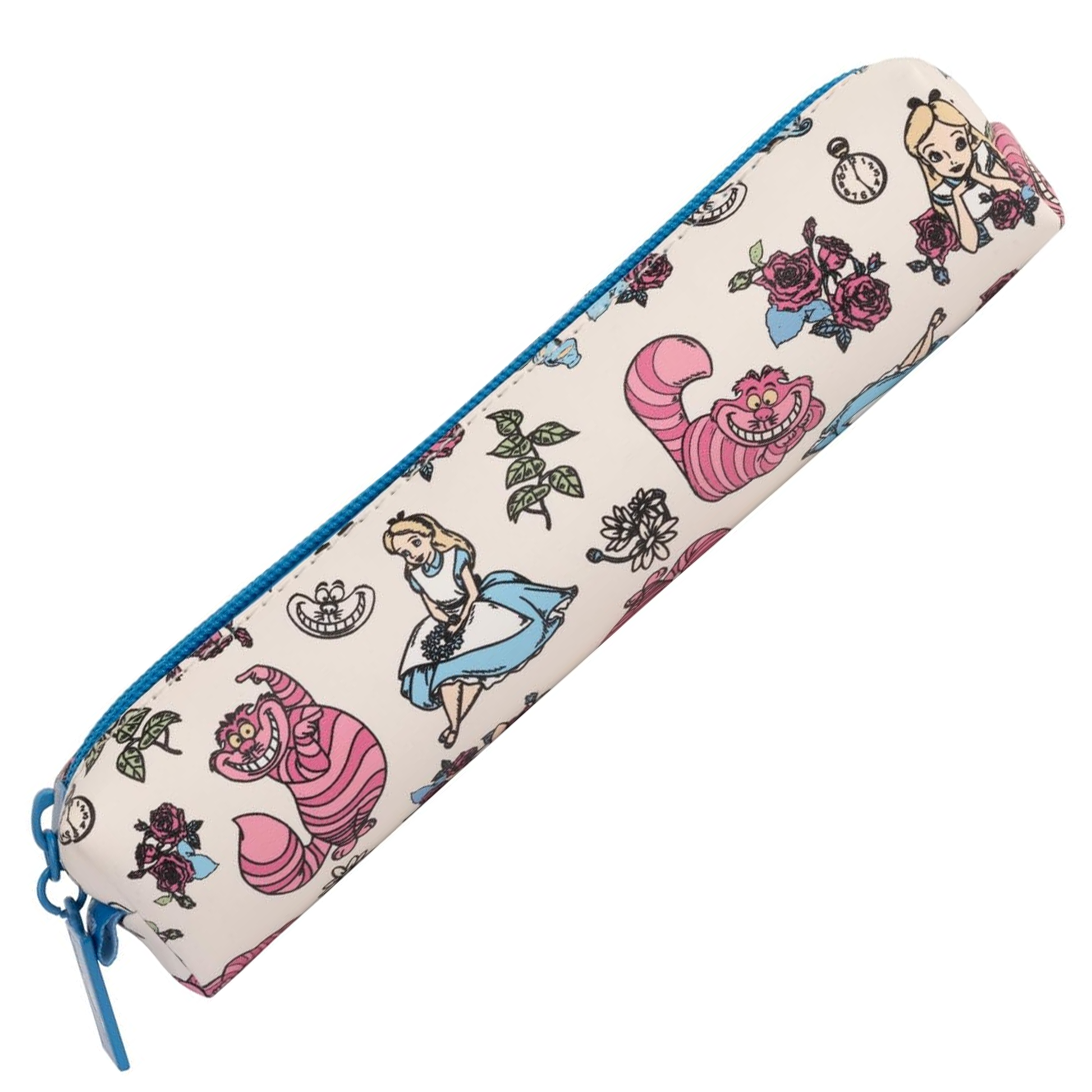 Disney Alice in Wonderland Mini Pen & Pencil Case (Front) | Happy Piranha