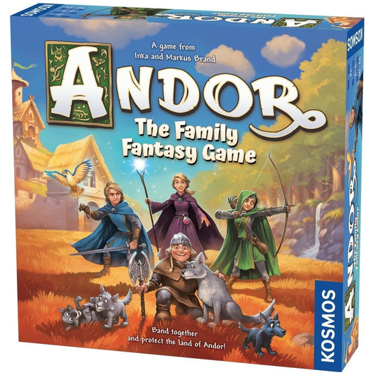 Andor: The Family Fantasy Board Game (Front of Box) | Happy Piranha