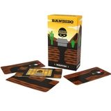 Bandido - Cooperative Card Game Box and Card Examples | Happy Piranha