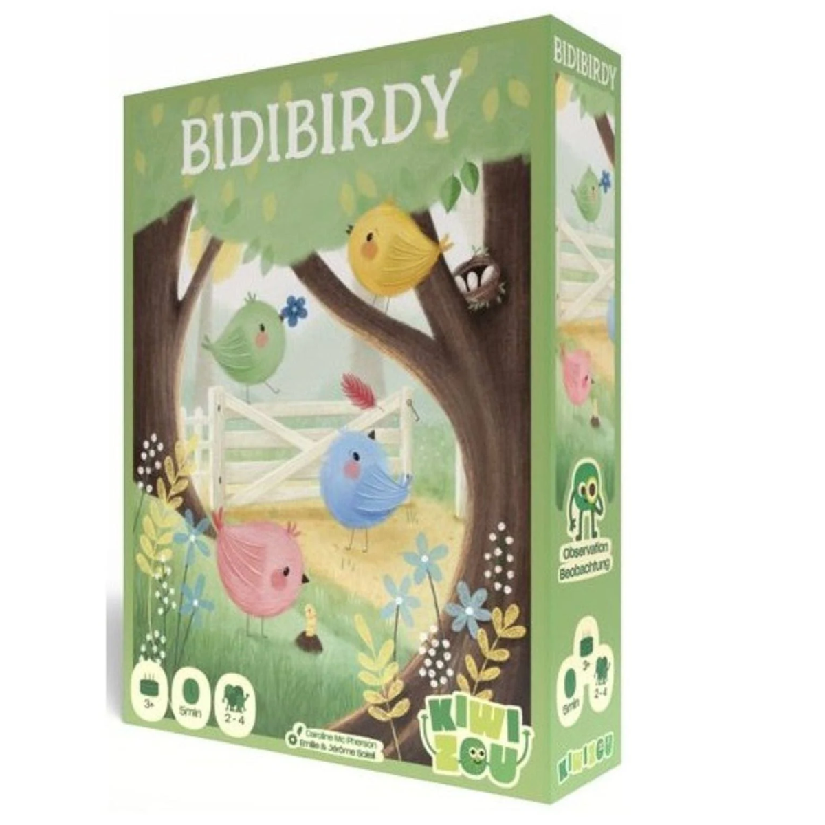 BidiBirdy Board Game (In Its Box) On a White Background | Happy Piranha