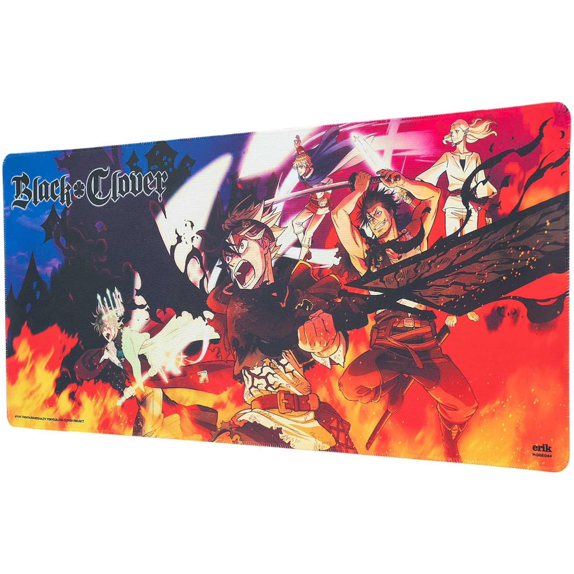 Black Clover XXL Anime Gaming Mouse Pad & Keyboard Mat | Happy Piranha