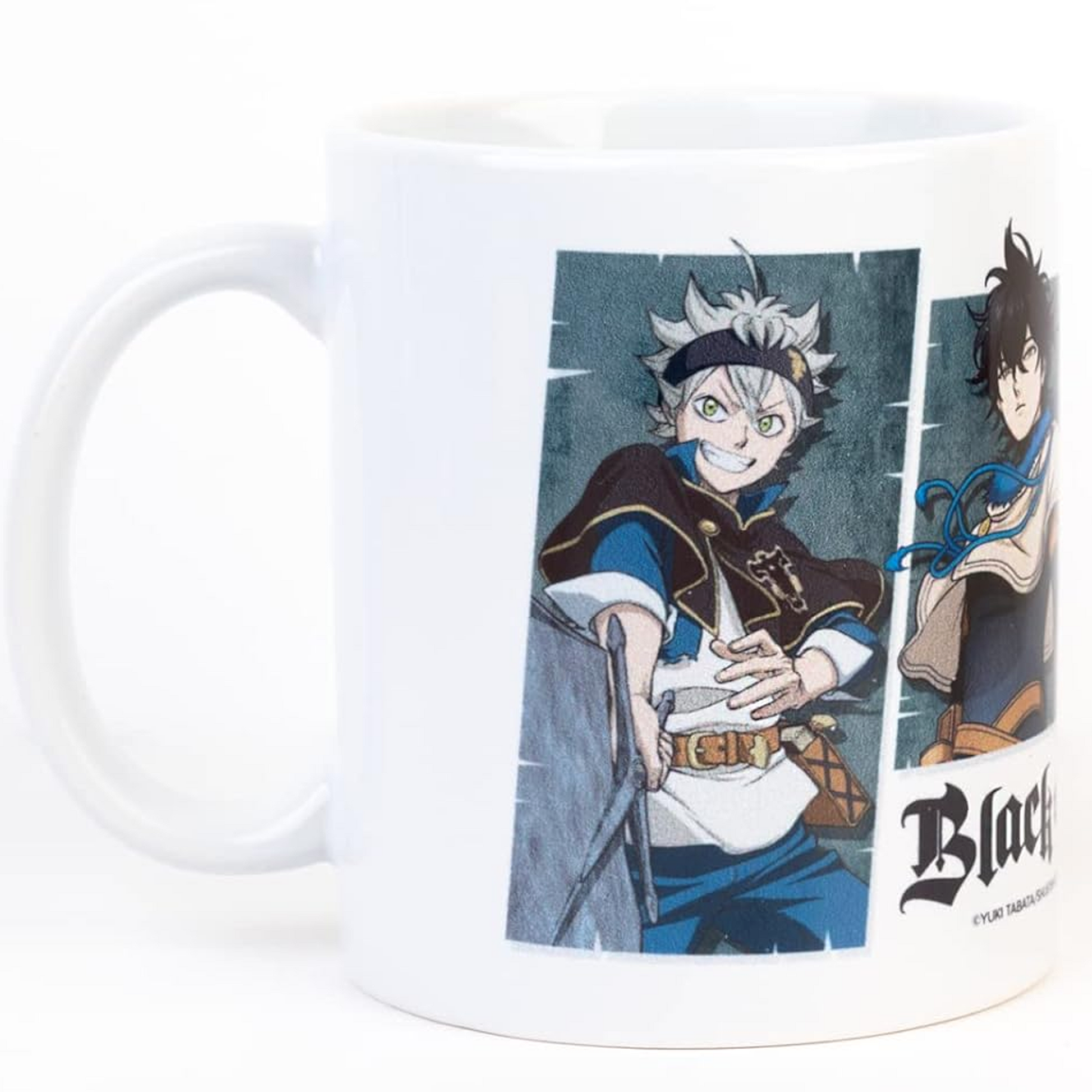 Black Clover Ceramic 320ml Anime Mug (Back) | Happy Piranha