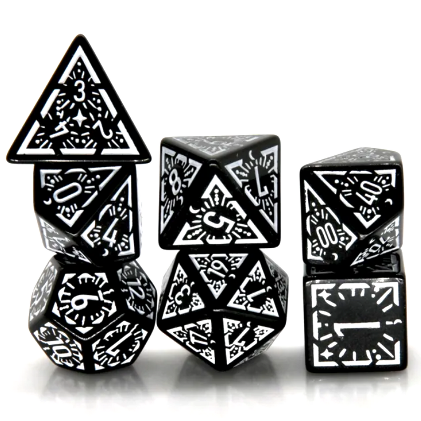 Dawn Star Design Polyhedral Dice Set