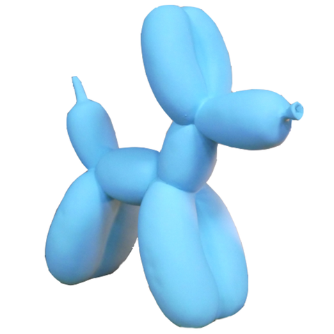 Light Blue Balloon Dog Ornament | Happy Piranha