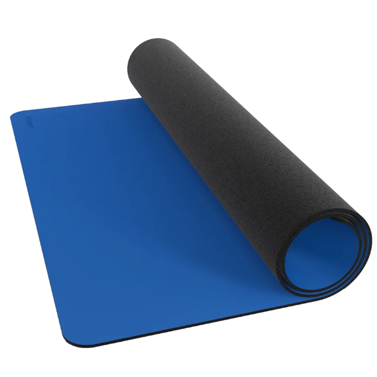 Gamegenic Prime TCG Playmat 61 x 35cm: Blue (Rolled Up) On a White Background | Happy Piranha