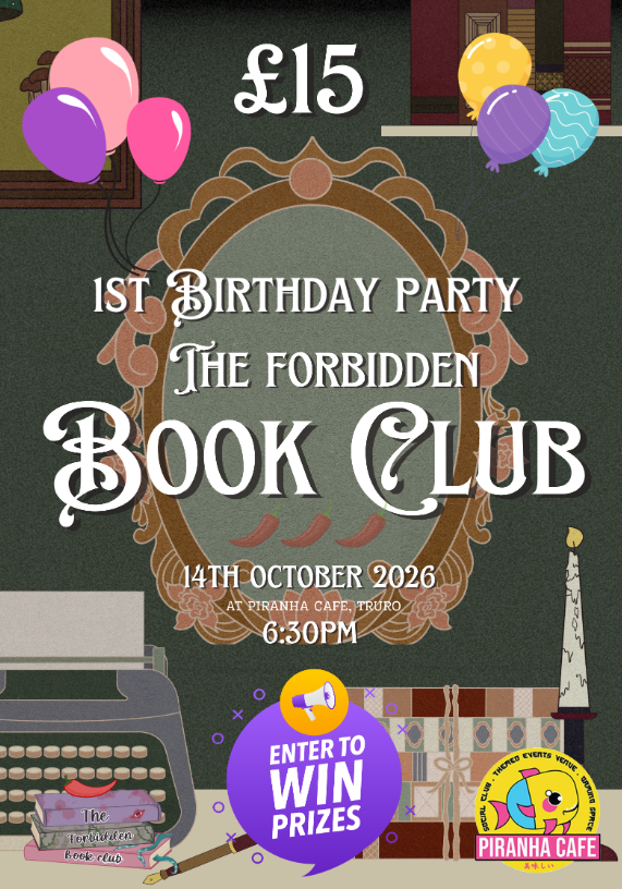 Forbidden Book Club Birthday! - 14 October