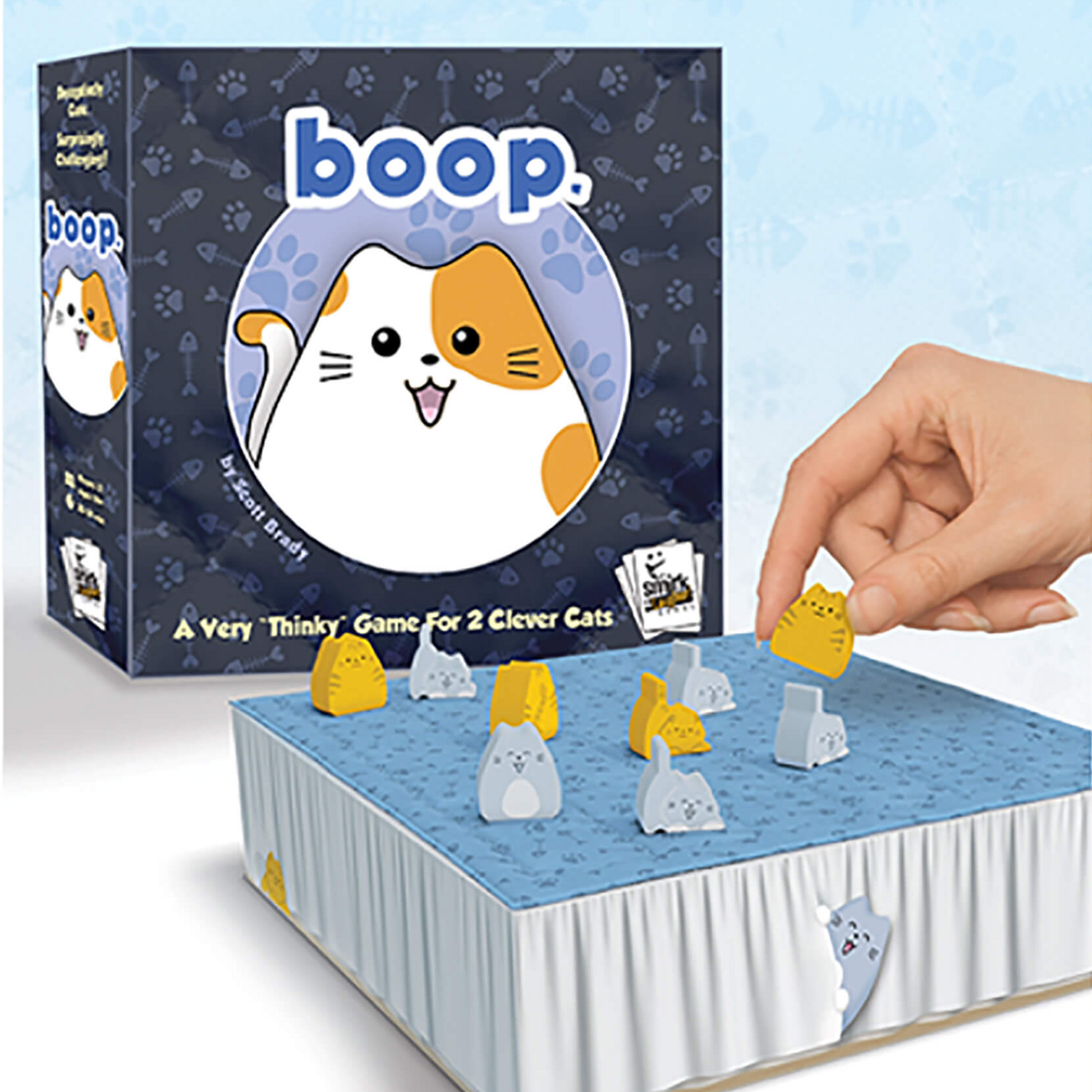 Boop. Board Game (Box and Gameplay) | Happy Piranha