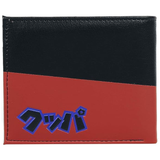 Bowser - Super Mario Black & Red Nintendo Bifold Wallet (Back) | Happy Piranha
