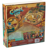 Camel Up (Second Edition) Board Game (Back of Box) | Happy Piranha