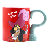 Disney Peter Pan Captain Hook Ceramic Mug (Front) | Happy Piranha