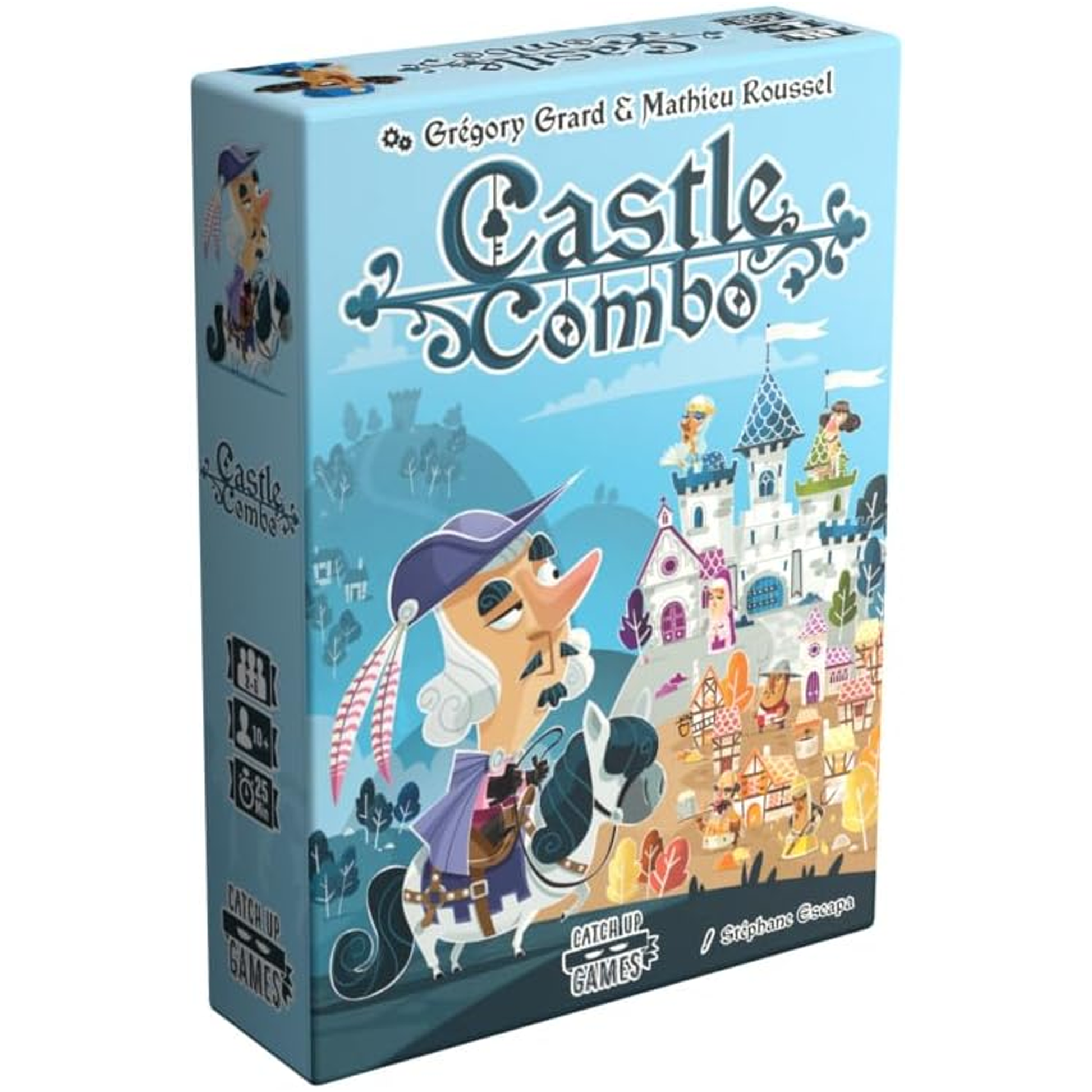 Castle Combo Card Game Front of Box | Happy Piranha