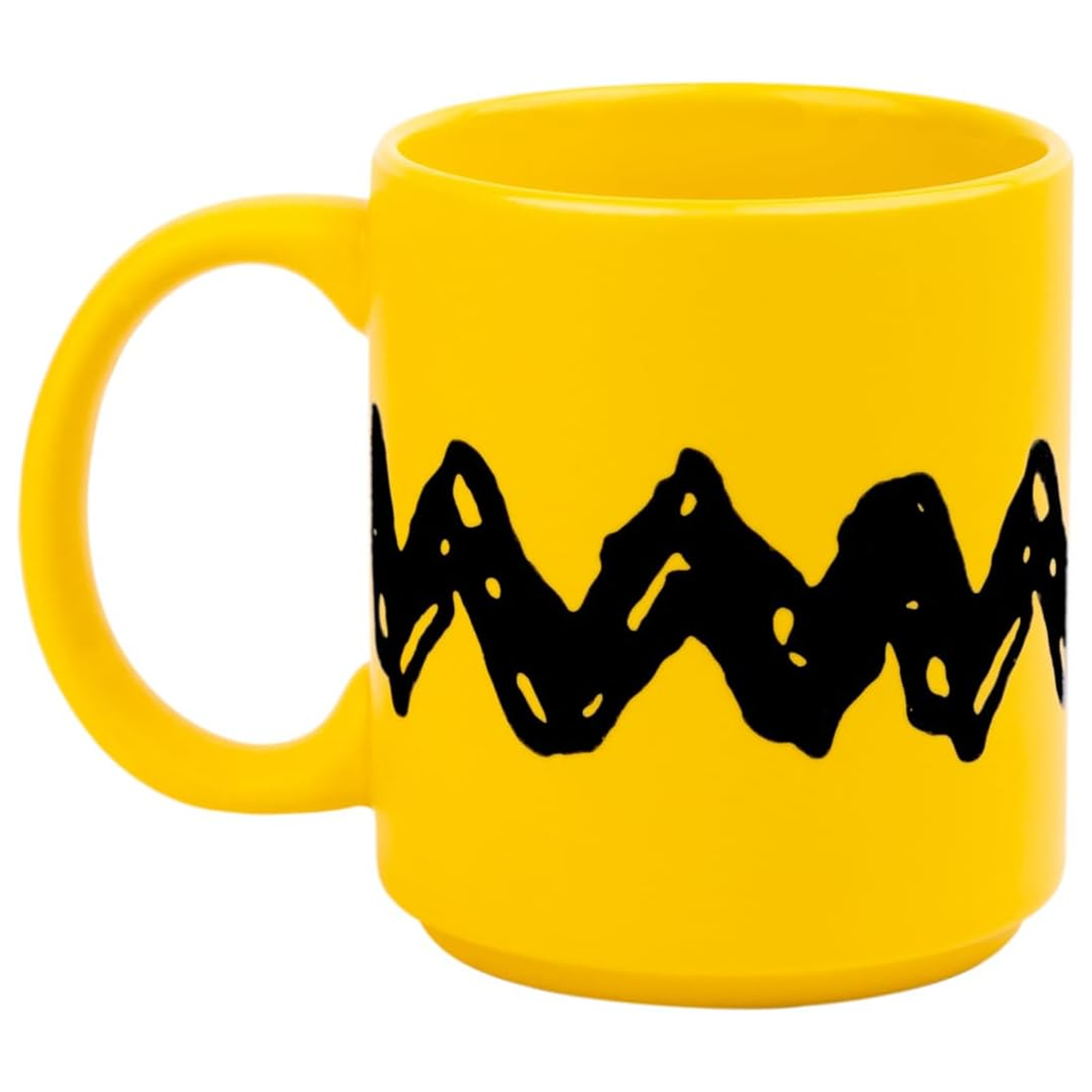 Snoopy Charlie Brown's Shirt Design 350ml Mug (Front) | Happy Piranha