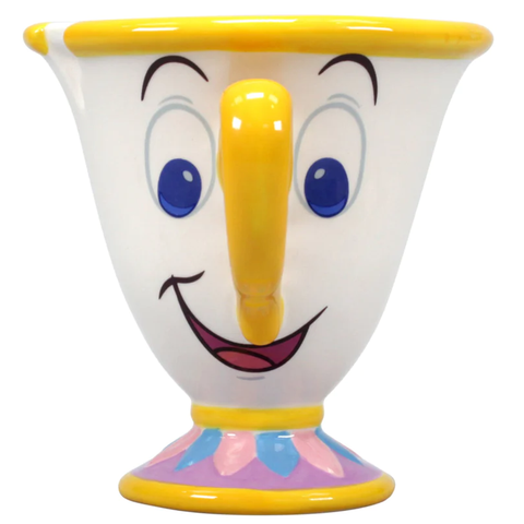 Disney Beauty and the Beast - 3D Chip Mug (Front) | Happy Piranha