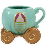 Disney Classics - Cinderella Carriage Shaped 3D Mug (Back) | Happy Piranha