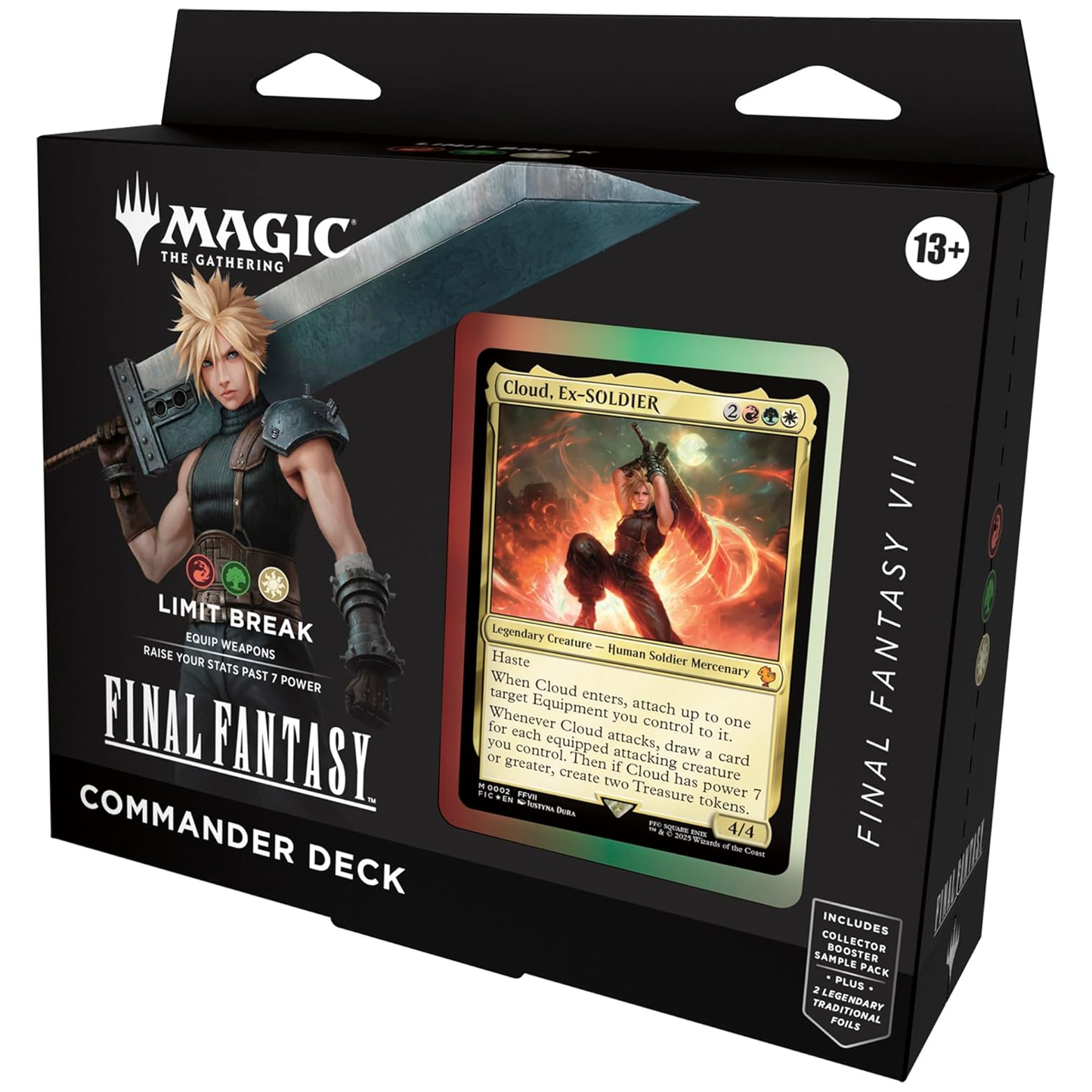 Limit Break Final Fantasy Magic the Gathering Commander Deck (Cloud) | Happy Piranha