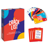 Crack List Card Game and Cards | Happy Piranha