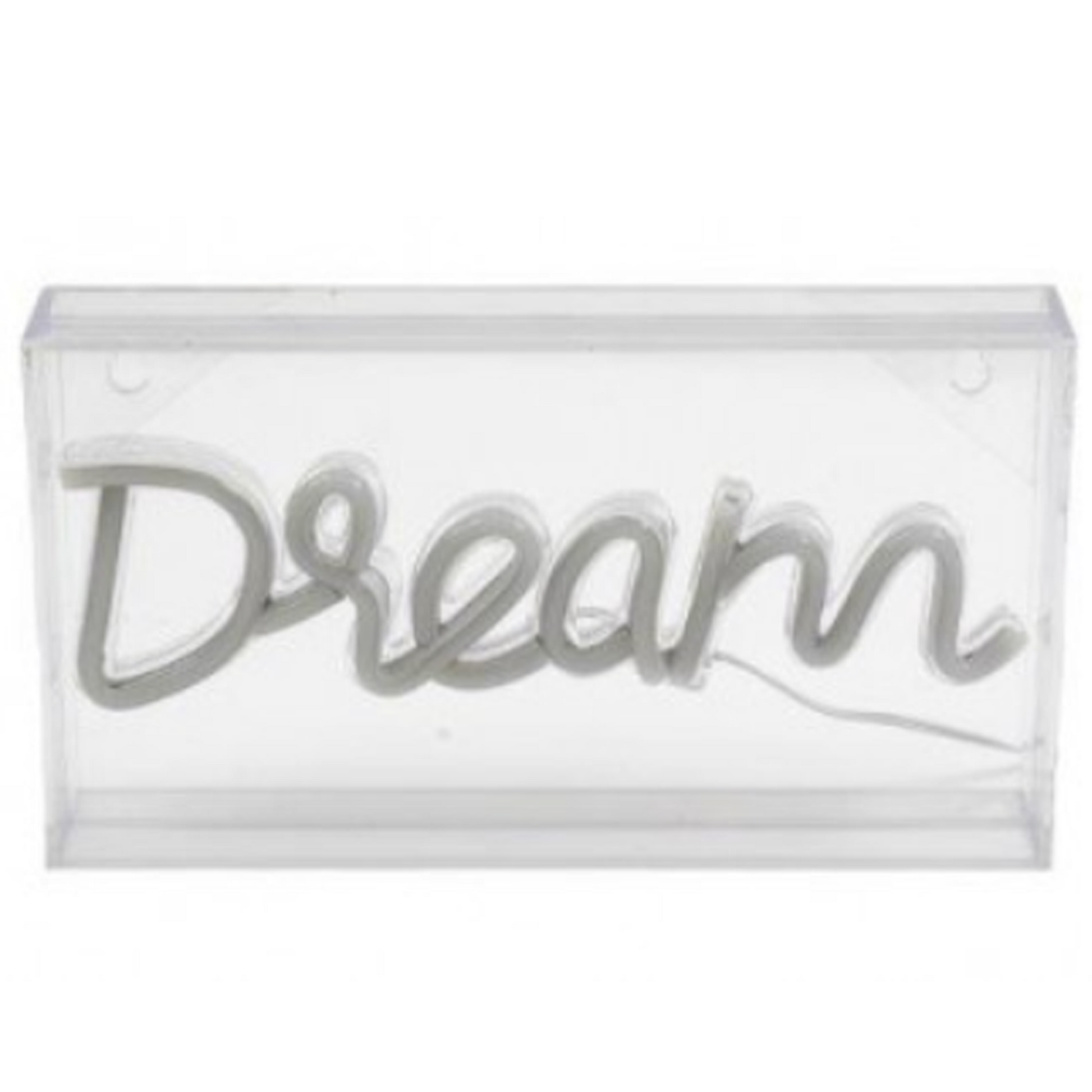 Dream - 23cm Light Up Neon Effect LED Sign | Happy Piranha