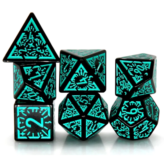 Dawn Star Design Polyhedral Dice Set