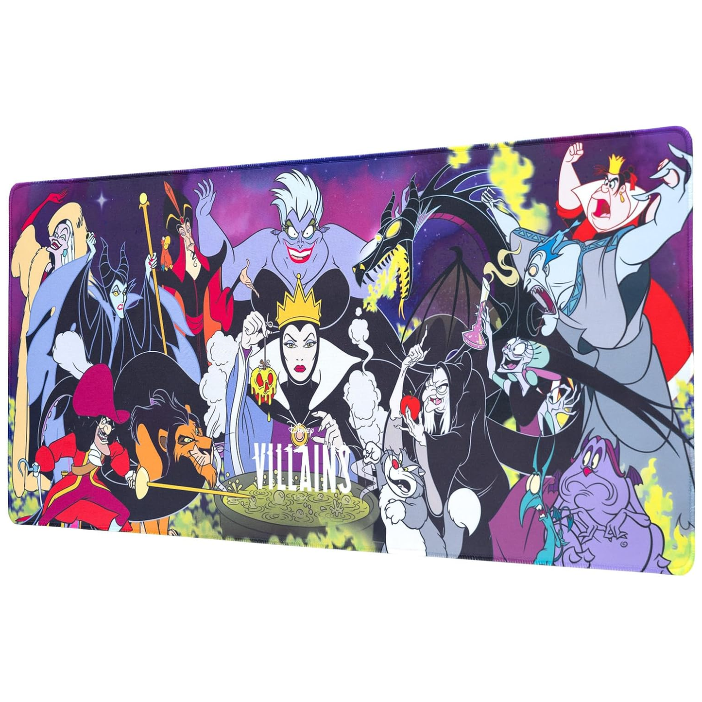 Disney Villains XXL 31.5 Inch Mouse Pad & Keyboard Mat | Happy Piranha