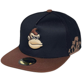 Donkey Kong Face - Nintendo Snapback Baseball Cap (Front) | Happy Piranha