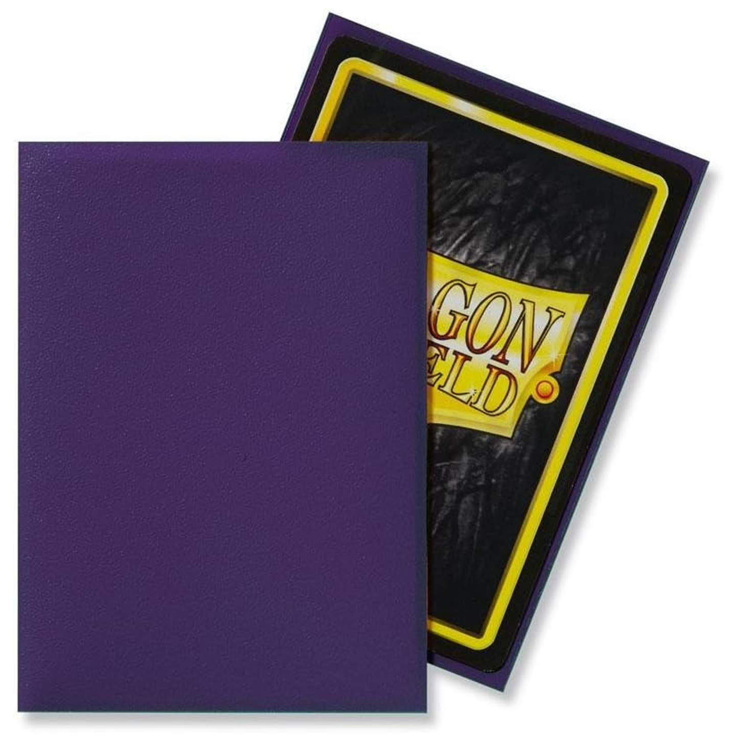 Dragon Shield Matte Standard Sized Card Sleeves 100 Pack: Purple (Sleeve Example) | Happy Piranha