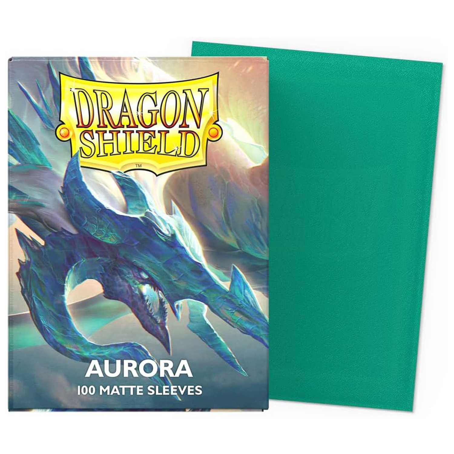 Dragon Shield Matte Standard Sized Card Sleeves 100 Pack: Aurora (Sleeve Example) | Happy Piranha