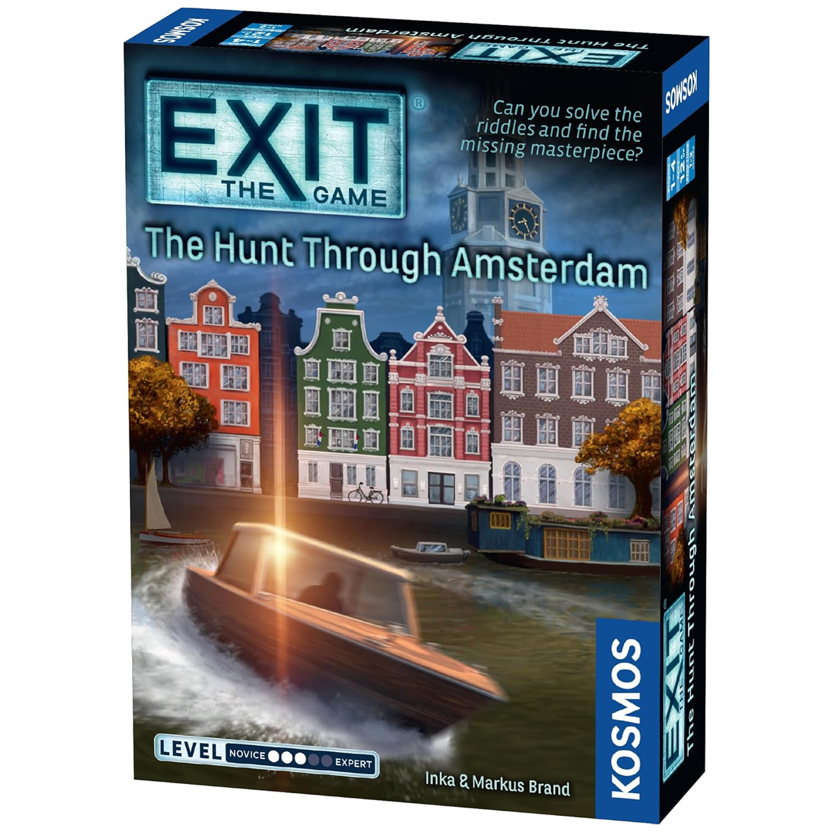 EXIT The Hunt Through Amsterdam Escape Room Board Game | Happy Piranha