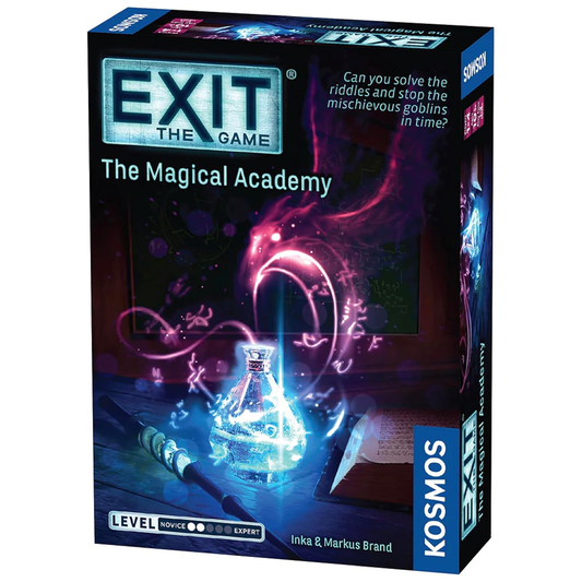 EXIT: The Magical Academy - Escape Room Board Game (Boxed) | Happy Piranha