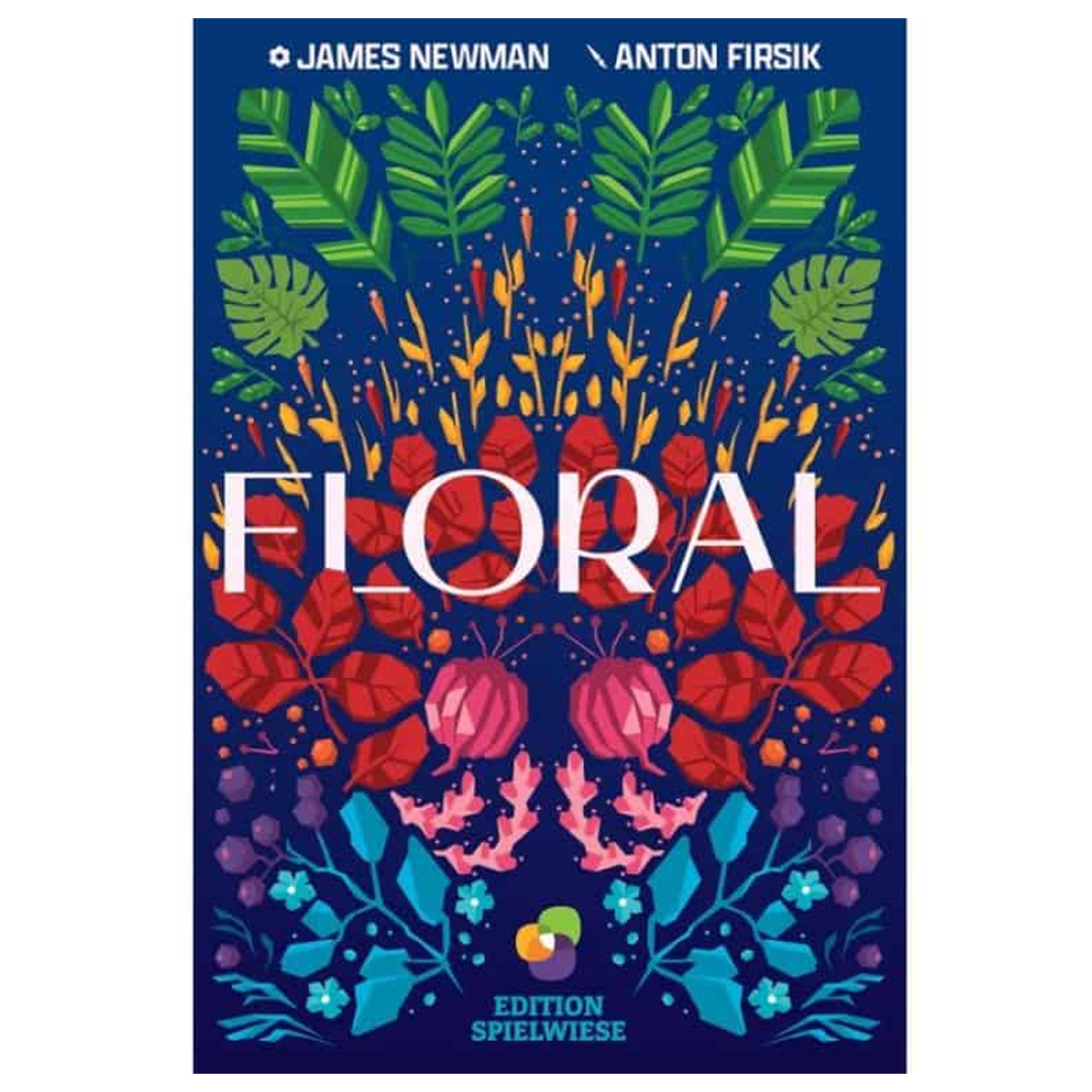 Floral Card Game (Boxed) On a White Background | Happy Piranha