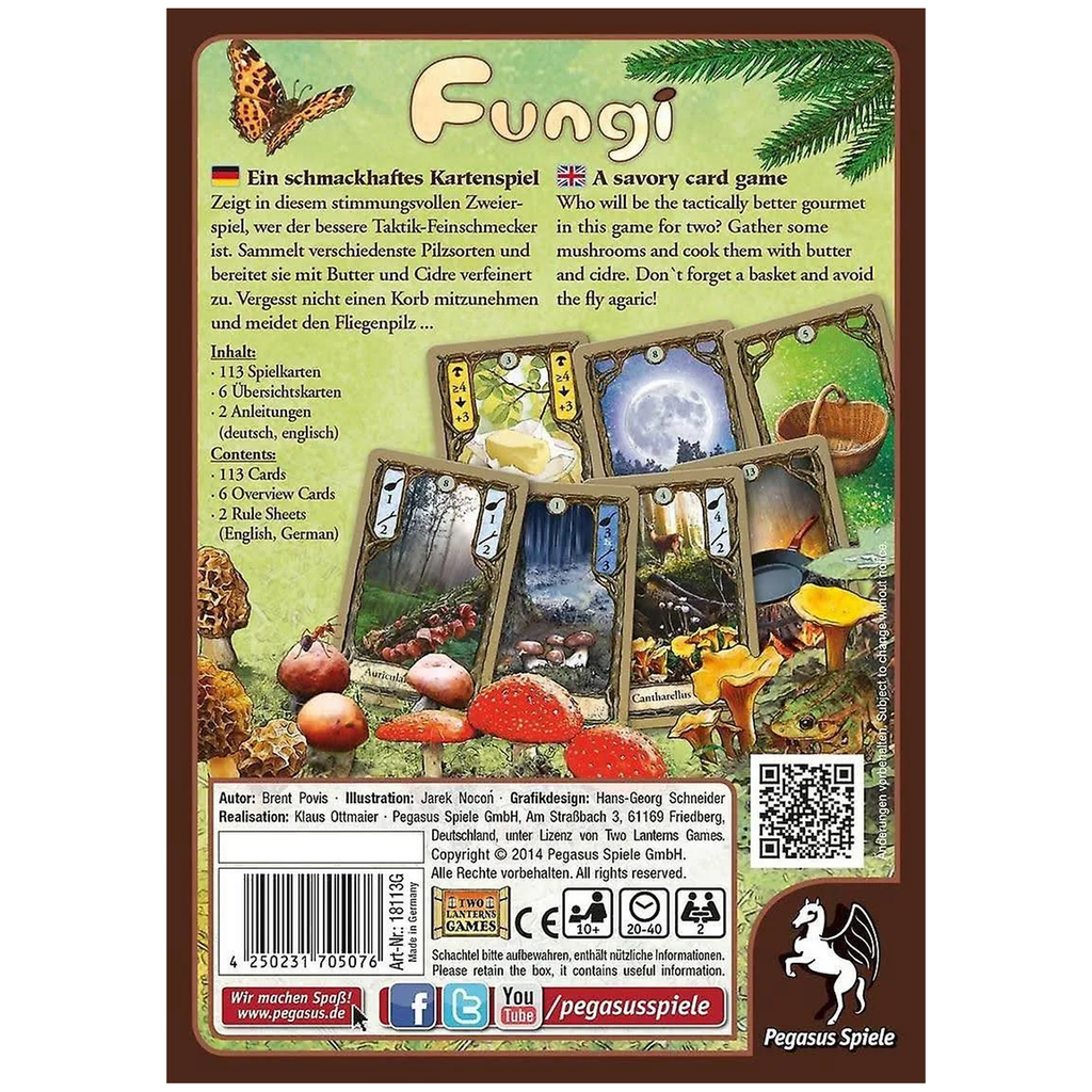 Fungi Card Game Board Games Happy Piranha